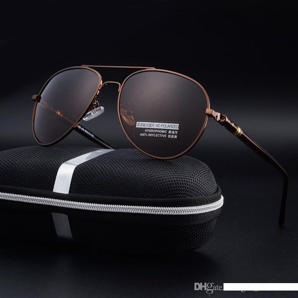 

glass lens metal hinge designer fashion men tac plank frame sunglasses uv400 sport vintage sun glasses with box, White;black