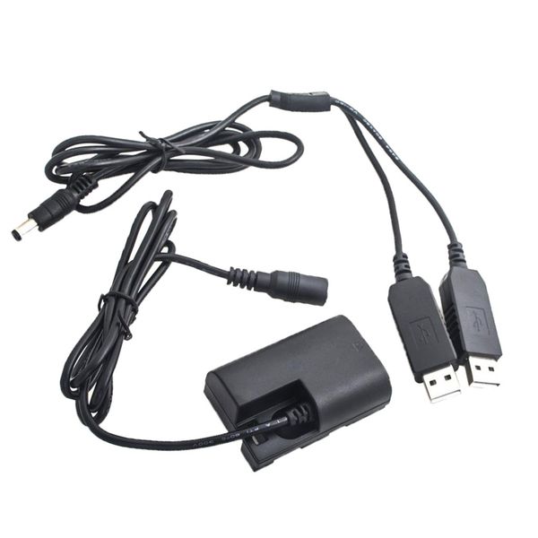 

dr-e6 dc coupler for 5d 7d mark ii 6d lp-e6 battery & usb