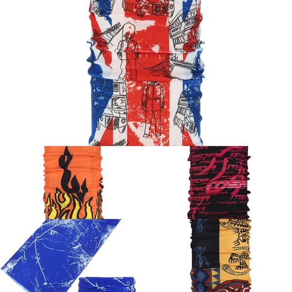 

deqsw anti-uv headwear scarf running bicycle bandana sports ride mask cover face mask magic cycling fishing scarfsilk, Black