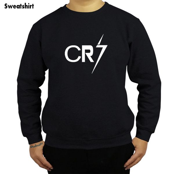 

christiano ronaldo cr7 iconic football men sweatshirt **different colours available**cool casual pride hoodies fashion sbz4533, Black