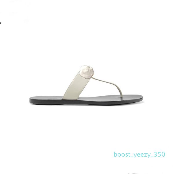 

classic male slippers designer lady slippers authentic cowhide slippers leather lazy male woman metal buckle flip flops large size 42 b35, Black