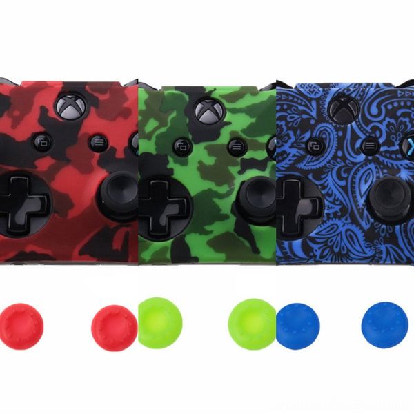 

nhz5u gamepad skin protector cover joystick protective case coveer for xbox one