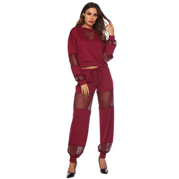 

women casual sportwear 2pcs/sets travel sport suit tracksuit sweatshirt set long sleeve women jogger suit clothes sporty sets#g8, White;black
