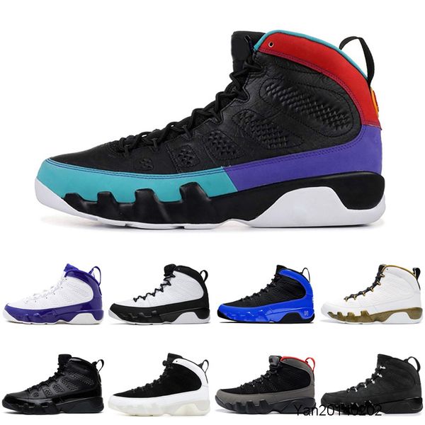 

9s basketball shoes for men gym red racer blue unc bred citrus 9 oreo mens trainers sports sneakers 7-13