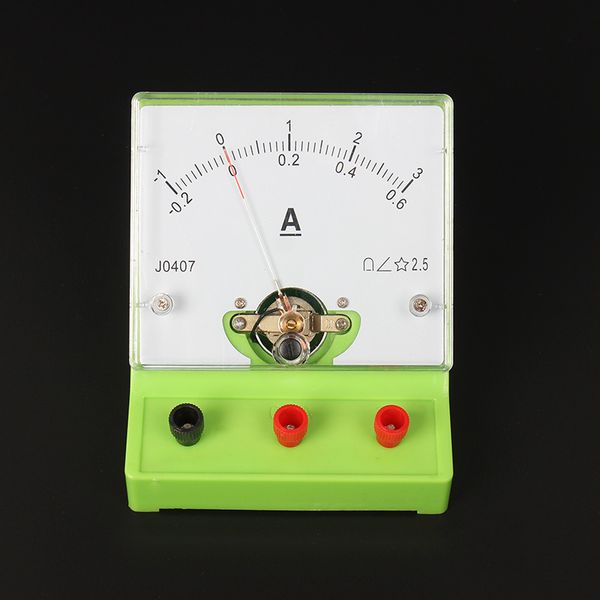 DC Ammeter Ampere Meter Указатель Указатель Обучение Инструмент Средняя школа Физический и электрический экспериментальный инструмент Лабораторные принадлежности