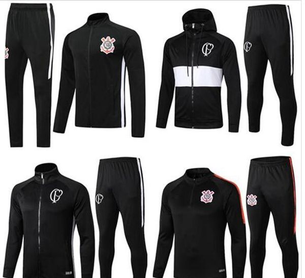 

Corinthian pauli ta hoodie occer jacket 209 2020 ronaldo track uit clayton jad on romero m gabriel urvetement football training uit, Black;red