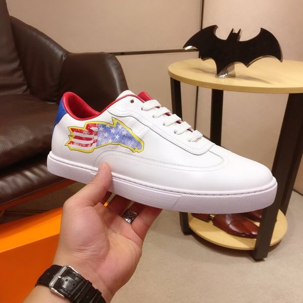 

luxury designer men sneaker casual shoes low italy brand stripes shoe walking sports trainers chaussures pour hommes 3d print shoes, Black