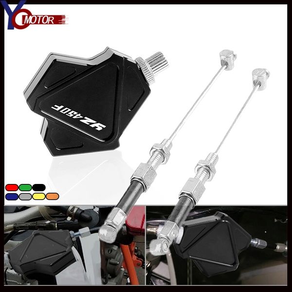 

for yamaha yz450f 2001-2019 2018 2002 2003 yz 450f 2006 motorcycle cnc aluminum motor stunt clutch lever easy pull cable system