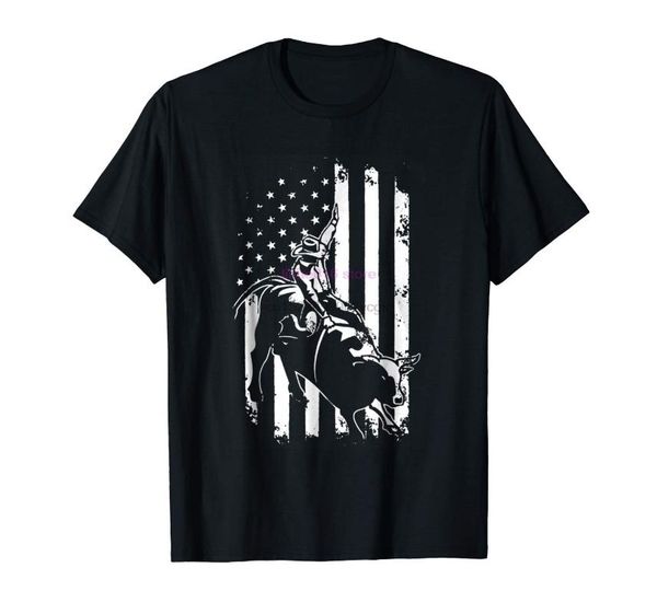 

brand men shirt bull riding american flag t shirt pool float accessories art, White;black