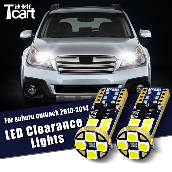 

tcart led w5w t10 194 canbus led clearance lights for outback 2010 2011 2012 2013 2014 accessories wedge width lamps