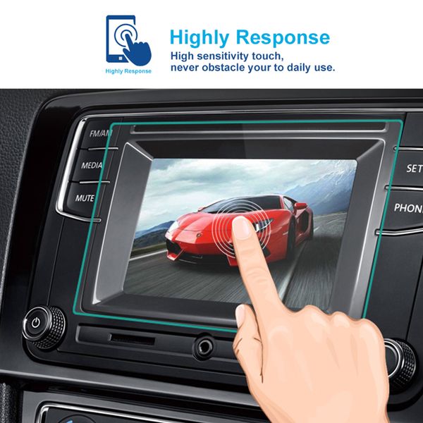 

car styling gps navigation screen steel protective film for kia sportage for cruze tucson car stickers