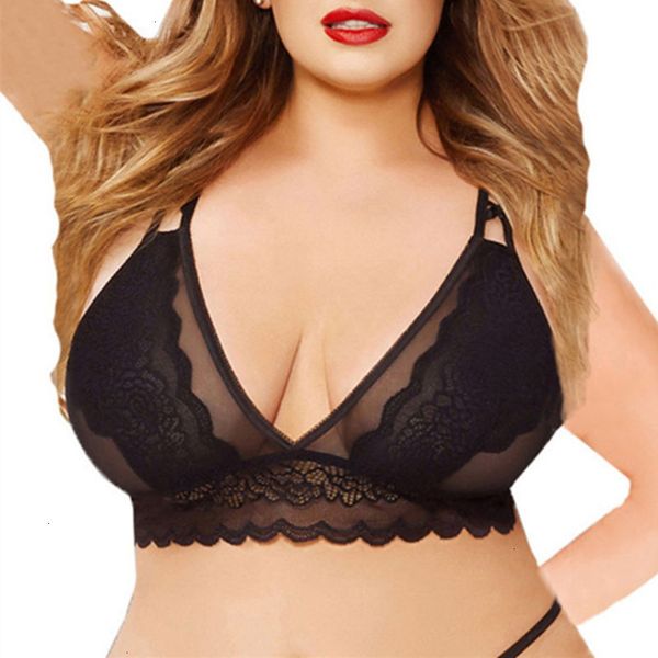 

bralette bras femme lingeries big seamless xxxl 4xl 5xl plus size lingerie lace for women underwear lace floral push up bralette, Red;black