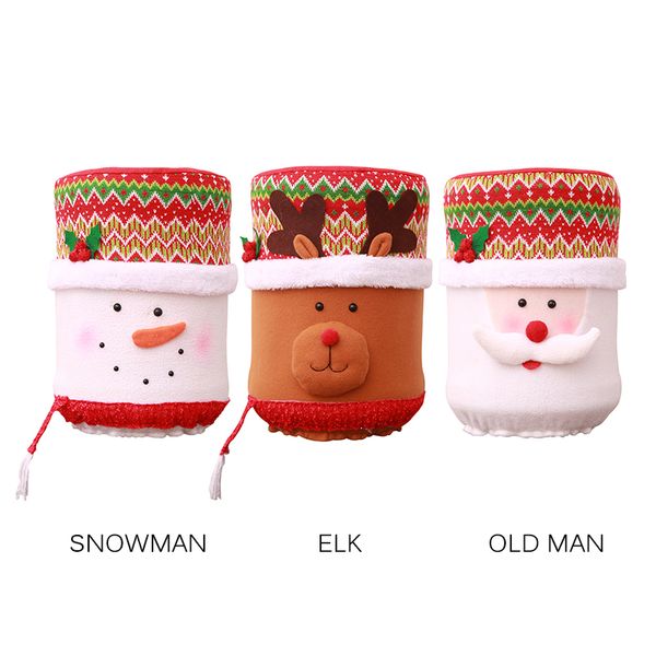

рождество пылезащитного ведро воды диспенсер контейнер bottle очиститель xmas navidad noel новогодних украшения для дома и сада