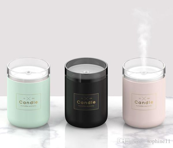 

ультразвуковой увлажнитель воздуха свеча romantic soft light usb эфирное масло диффузор автомобилей аромат очиститель анион mist maker