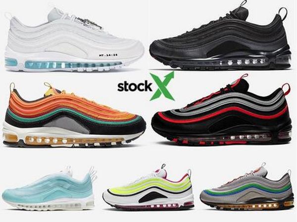 

2020 97 black bullet mschf x inri jesus og running shoes undefeated 97s bred sunburst triple white mens women sport sneakers stockx with box