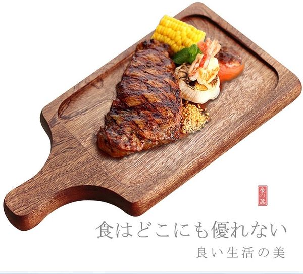 

shapiri steak tray western bread barbecue pizza board rectangular oak pizza board 1513