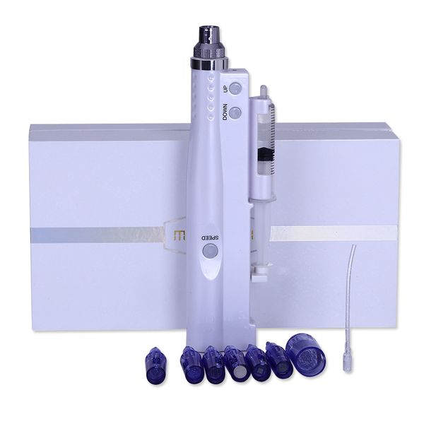 

Electric microneedling auto me otherapy gun 9 12 24 36 3d 5d round nano derma pen needle