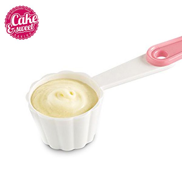 

cupcake batter spoon measuring cup baking fondant cake decorating tools pastry patisserie assessoire 1pcs
