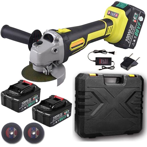 

1000mah литиевая батарея электрический angle grinder электрический шлифовальный станок аккумуляторные полировальный станок режущий инструмен