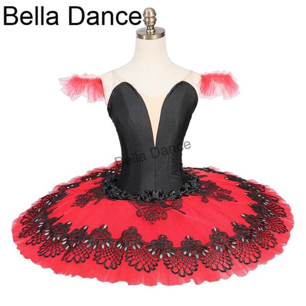 

black red paquita la esmeralda competiton women tutu costume girls kids professional classical tutu platter adultbt9052b