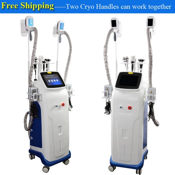 

dhl cryotherapy machine fat ing ultrasonic liposuction cavitation slimming machine radio frequency rf facial