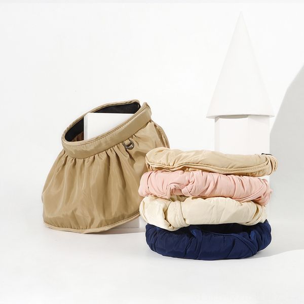 

women's sun hair band dual-purpose shell fisherman sunscreen sunscreen fisherman hat uv-proof sun hat, Blue;gray