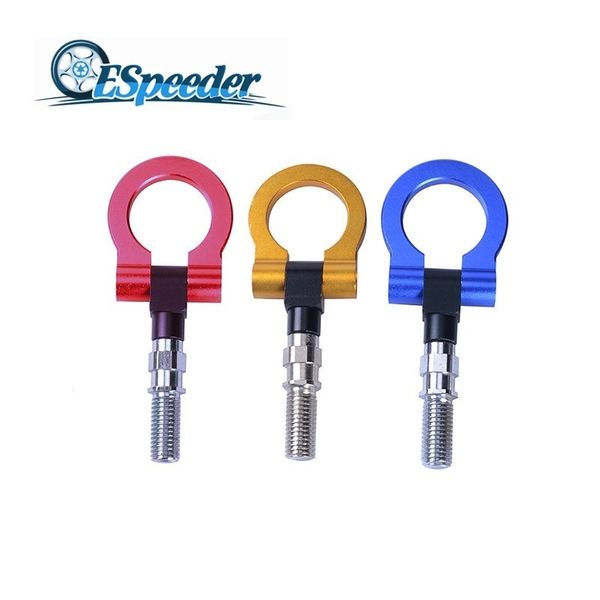 

espeeder tow hook car racing tow hook car auto trailer ring vehicle towing hanger towing for european universal
