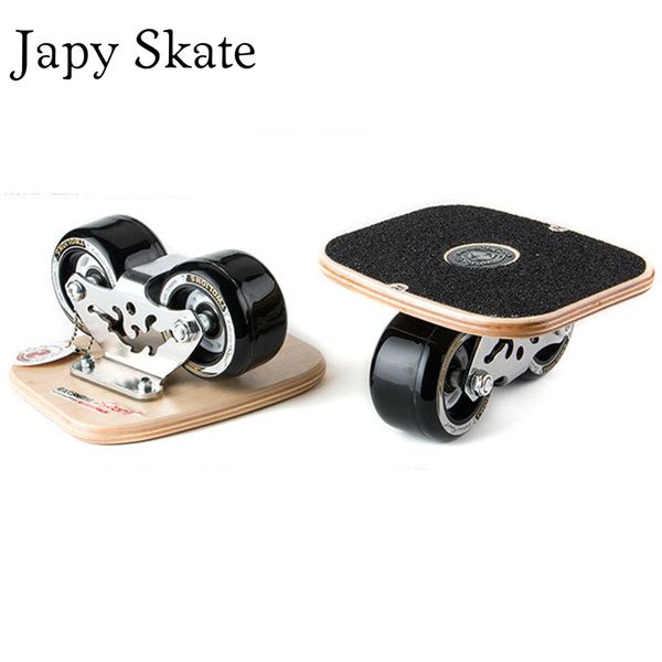 

japy skate classic maple-cloud drift board aluminum line drift skates scrub patines antislip skateboard deck 82a wheels