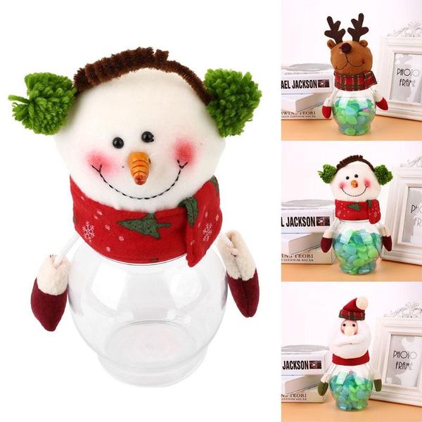 

christmas candy sugar box santa elk xmas bottle jar gift container supplies