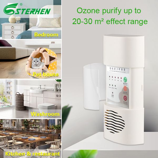 2019 Home Air Filter Purifier Ozone Sterilizer Wall Mounted Ozone Generator 110v 220v Air Purifier Deodorizer For Fomadehyde Removal From Sterhen888