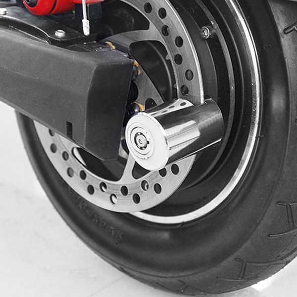 

stainless steel bicycle locomotive disc brake lock waterproof electric motorcycle lock mountain bike anti-theft accessories bike locks