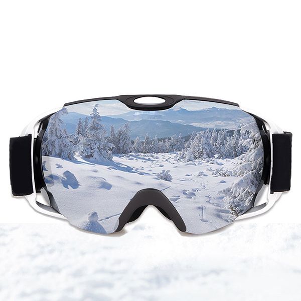 

new ski goggles men women double lens uv400 anti-fog snowboard skiing glasses big mask snow eyewear