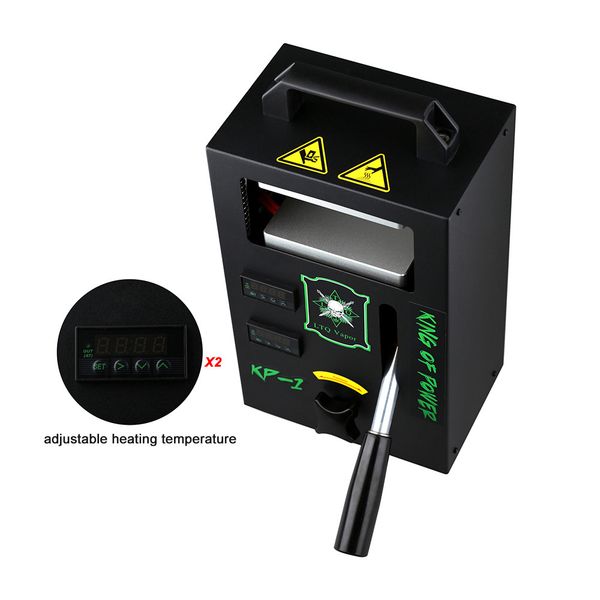 

the large pressure manual mini hydraulic rosin heat press household double heating plate temperature adjustable