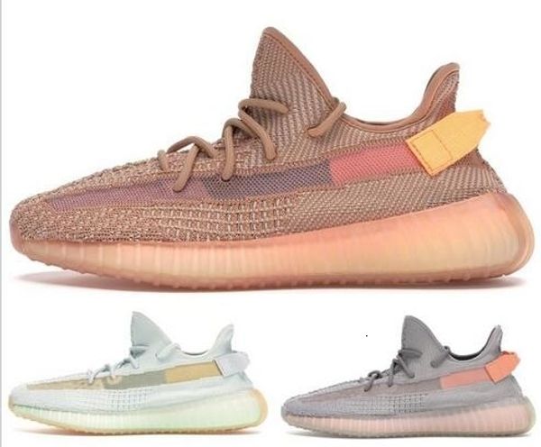 

2019 static v2 правда форма clay зебра оранжевый серый белуга 2,0 hyperspace кроссовки kanye west мужские кроссовки 36-48 с брелок box