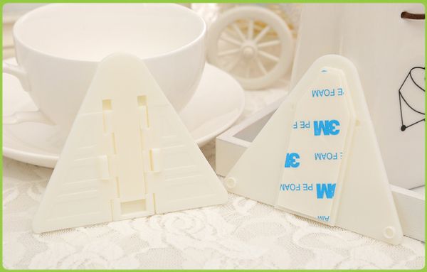 

2pcs=1set wings shaped baby care edge guards sliding door windows ser holder lock safety protector 25 set/lot