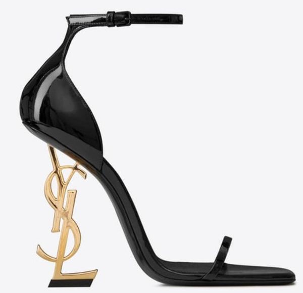 

2018 brand new hoe woman ummer buckle trap rivet andal high heeled hoe pointed toe fa hion fa hion ingle y l high heel 10 5cm