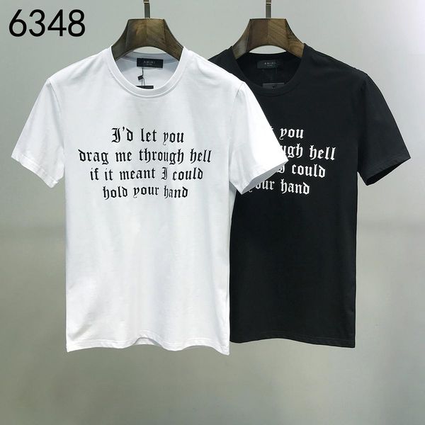 

2020 spring summer mens t shirts print short sleeve t-shirt 20191116-da4390#02167*60_6348, White