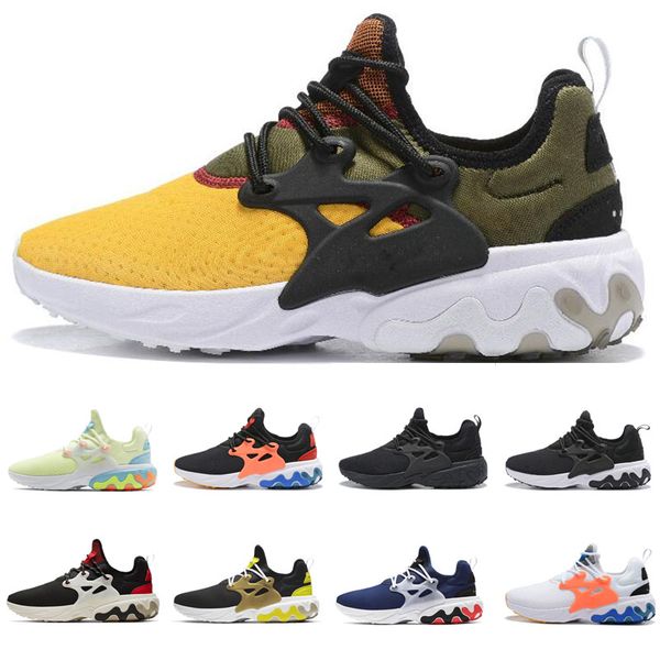 

19 new React Presto Running Shoes Psychedelic Lava Brutal Honey Rabid Panda Breezy Thursday Navy Women Mens Trainer Sports Shoes