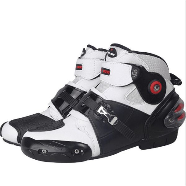 

new pro-biker a9003 automobile racing shoes off-road motorcycle boots professional moto black botas speed sports motocross