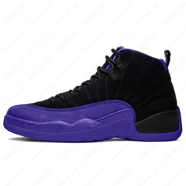 

12 dark concord reverse flu game university gold dark grey white master men basketball shoes 12s playoff french blue game ball cny sneakers