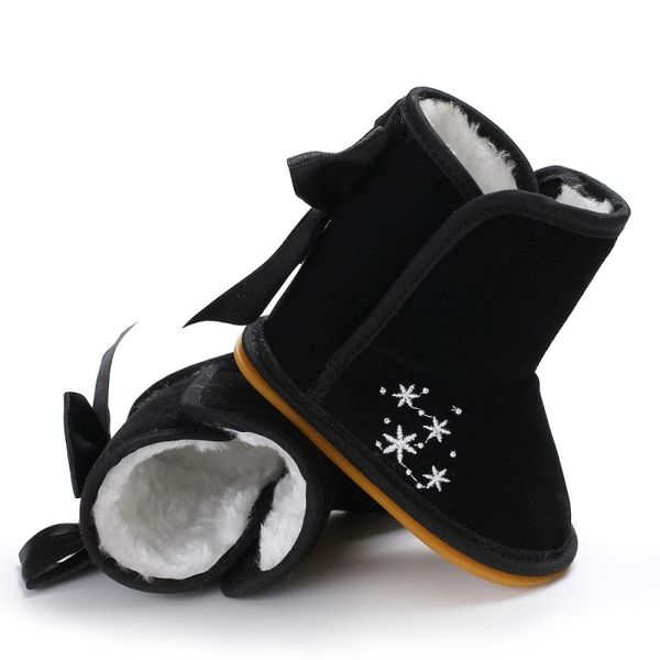 

infant autumn winter cute baby warm shoes infant anti-slip soft sole snow boots toddler boys girls crib cotton first walkers