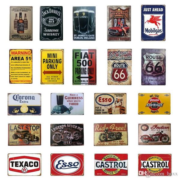 

vintage bus motorcycle car metal license plate vintage home decor tin sign bar pub garage decorative metal sign metal painting plaque abox