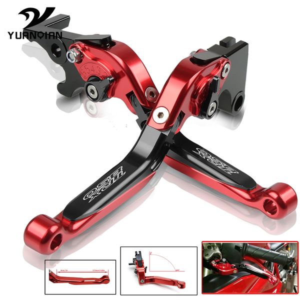 

motorcycle folding extendable adjustable cnc aluminum brakes clutch levers for yamaha trx 850 trx850 1996-2000 1999 1998 1997