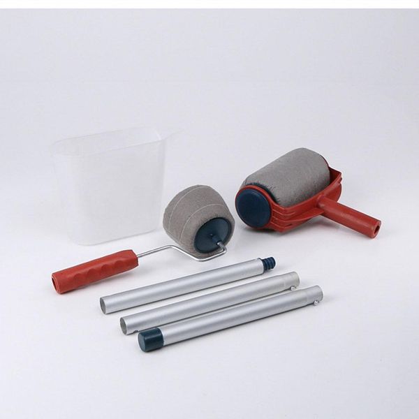

adeeing multifunctional household use wall decorative paint roller diy easy to operate painting brush tool painting accessories