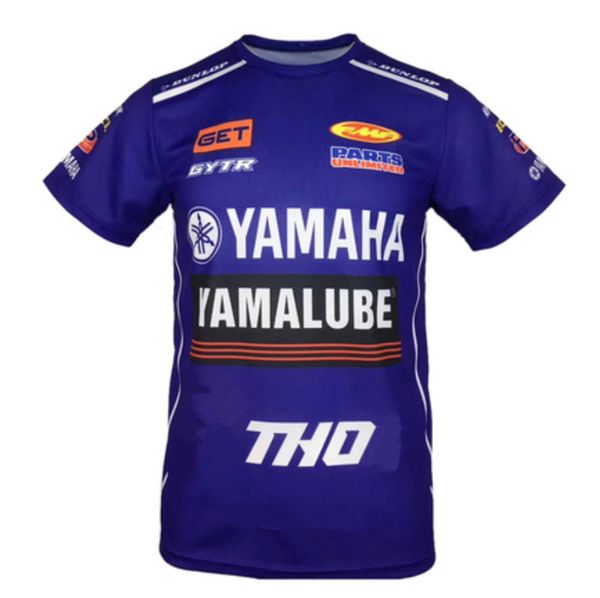 

wholesale 2019 motocross racing team t-shirt bicycle cycling bike downhill gp t-shirt motorcycle shirt for yamaha g10