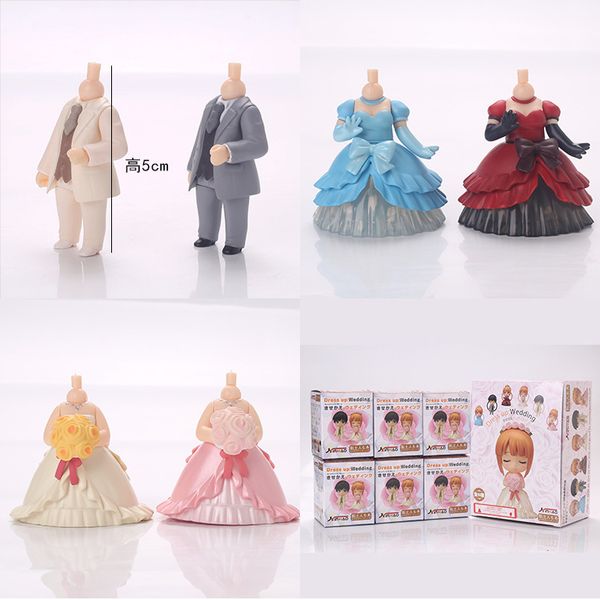 

clay q version hand-made suit dress, wedding dress accessories