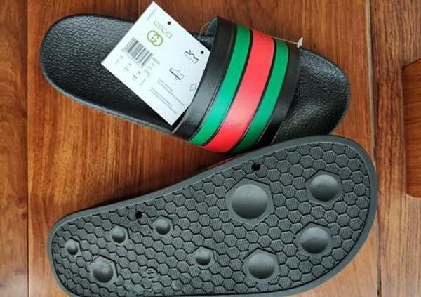 

Горячие продажи бренда Мужчины женщины Пляжные Горки Красные Зеленые Сандалии 201