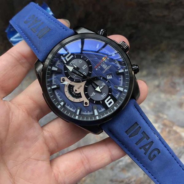 

luxury men's watch original steel belt multi-function quartz business casual fashion sports brand men's watch, Slivery;brown