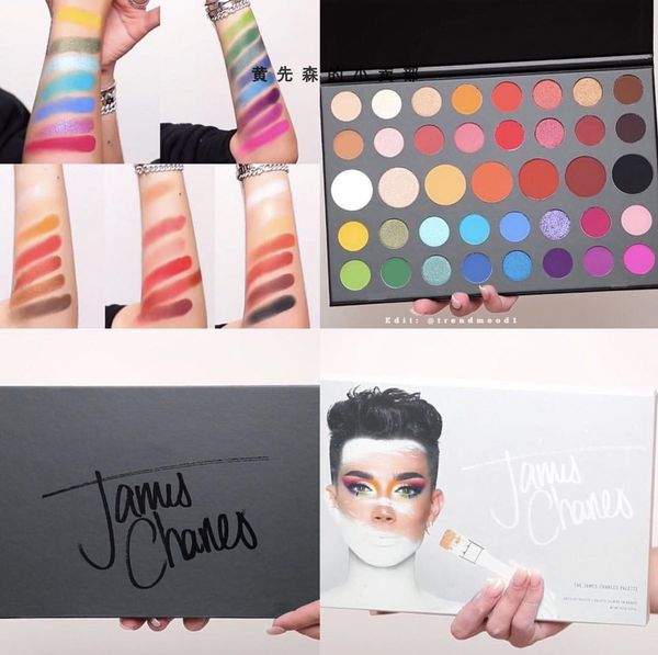 

jame charle palette eye hadow makeup 39 color eye hadow inner arti t eye hadow pallete dhl