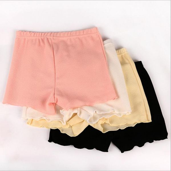 

women seamless panties high waist stretch bubble cotton safety short pants 2019 new summer plus size breathable intimate pant, Black;pink